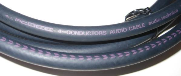 audio-technica ALL PCOCC 4-CONDUCTORS audio cable 1m L,R(RCA 