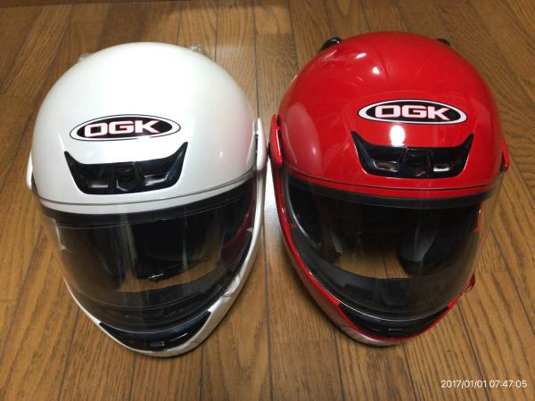 ☆☆ お買い得!!傷なし美品　OGKKABUTOテレオスⅢ紅白ペア ☆☆