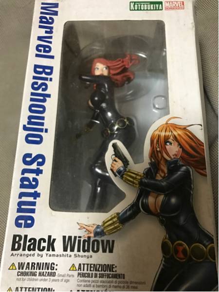 BLACK MARVEL美少女 ブラックウィドウ 山下しゅんや スパイダーマン