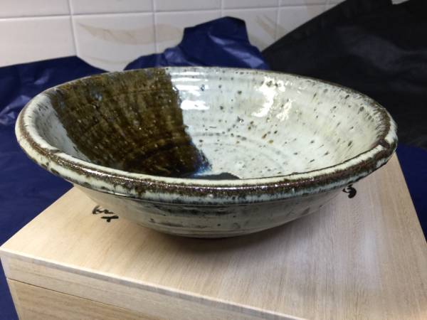新作,新作登場 未使用 中川 自然坊 絵唐津 鉢 新作,新作登場 未使用 中川 自然坊 絵唐津 鉢