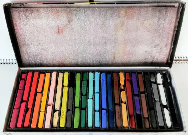 【中古】プリズマカラーパステル２４色【送料込み】_1