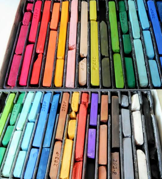 【中古】プリズマカラーパステル２４色【送料込み】_2