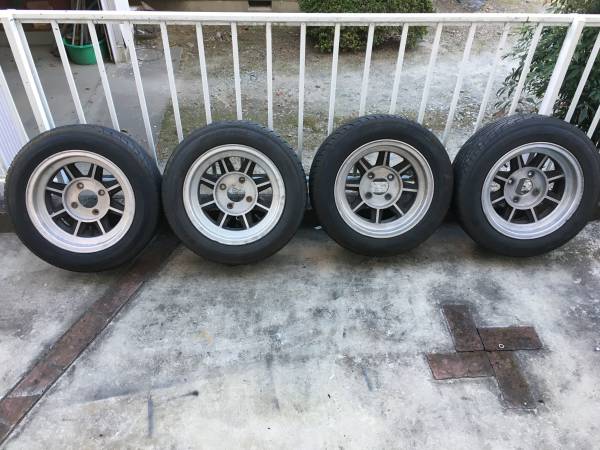 新品，お買い得 ハヤシストリート 14インチ 4本 114.3 6.5J OFF 0 AE86 旧車(社外品)｜売買されたオークション情報、yahooの商品情報をアーカイブ公開 - オークファン 4穴