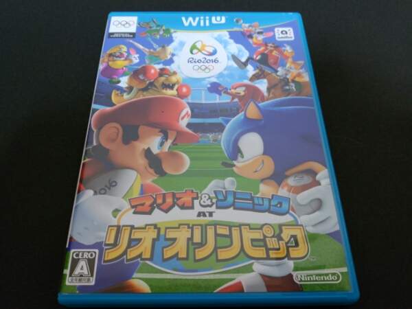 Wii U ソフト　マリオ&ソニック AT リオオリンピック (中古品)