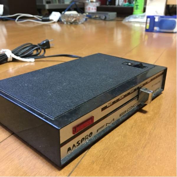 値下げマスプロ社のFM波専用機ブースター中古