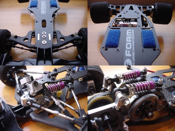 貴重！1/10 K'sF1 プッシュロッド式のリアルF1シャーシ 90年代(田宮
