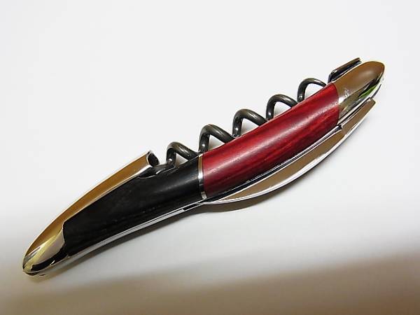 USED品 フォルジュ・ド・ライヨール 赤×黒 ソムリエナイフ