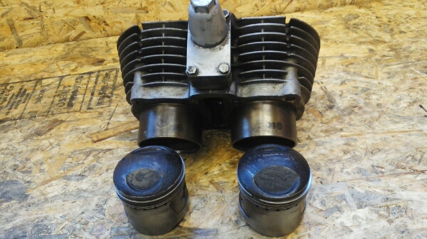 即配可 XS650 純正シリンダーピストン TX650 チョッパー B-66