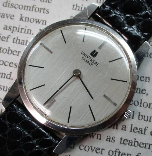 UNIVERSAL ユニバーサルジュネーブ 手巻き 稼働ジャンク品