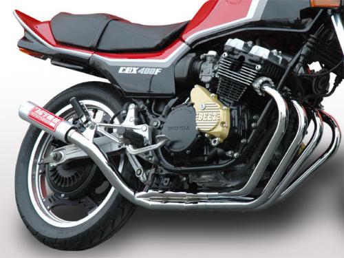 ワルツ機械 マフラー CBX400F/パステルロードCBR400Fメッキ50π