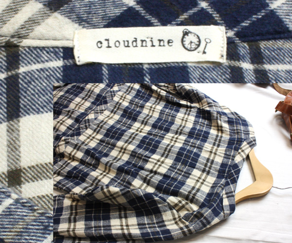 クラウドナイン Cloud Nine チェック柄シャツワンピース 0112sf Lサイズ 売買されたオークション情報 Yahooの商品情報をアーカイブ公開 オークファン Aucfan Com