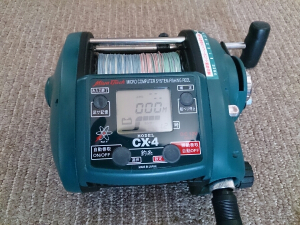 ミヤエポック COMMAND X4 CX-4 深場用電動リール 中古 【公式通販】