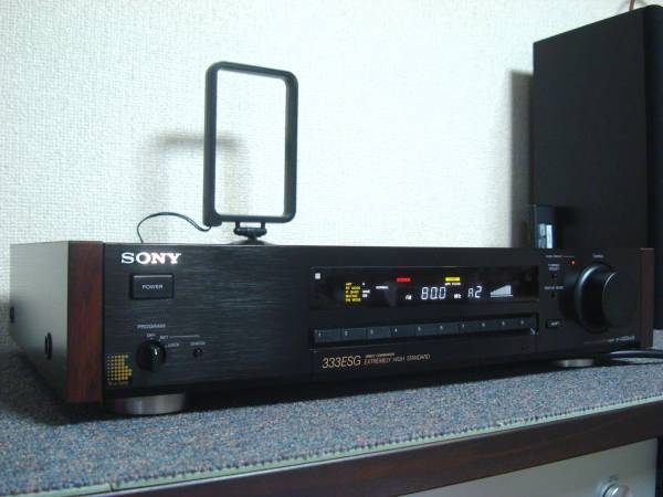 SONY ST-S333ESG FM/AM TUNER 調整済品(中古品)まあ美品 209203