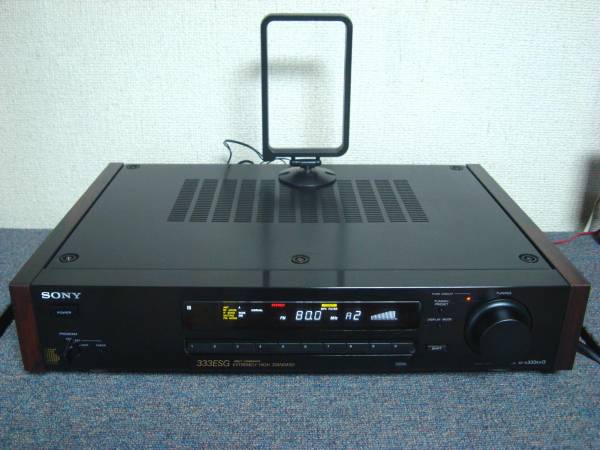 SONY ST-S333ESG FM/AM TUNER 調整済品(中古品)まあ美品 209203