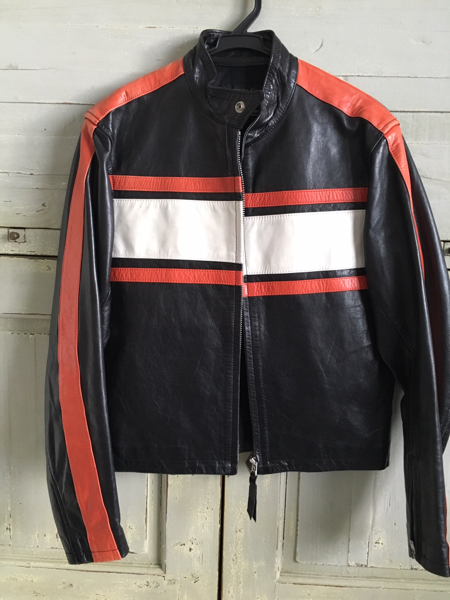 HAROLD'S GEAR 馬革シングルライダース M ハーレーカラー ジャケット