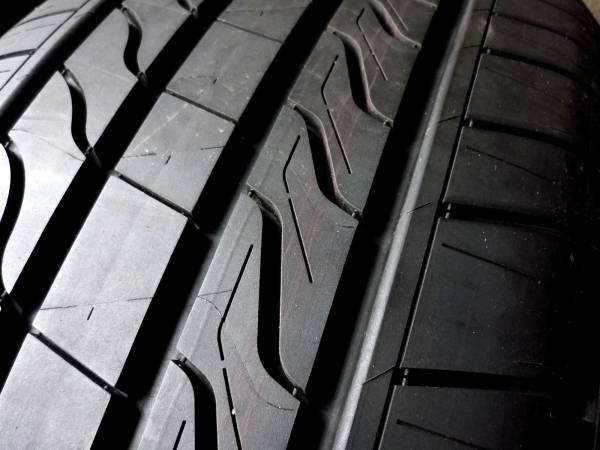 215/55R17 新車外し クラウン純正 ミシュラン ヴェゼル 2015年 エスティマ アスリート オデッセイ 中古タイヤ_2