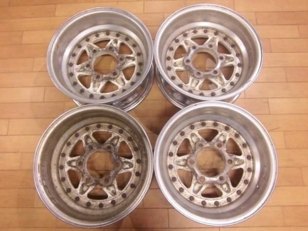 深リム SSR 6穴 ホイール 4本 6H-139.7 15インチ 7J 約-11(社外品