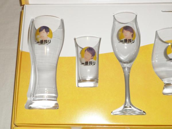 KIRIN 一番搾り 嵐 メルカリ 5個セット 一番搾りオリジナル嵐グラス