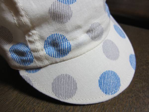 ◆新作 新品 縁 enishi handmade cyclecap ◆縞水玉◆_1