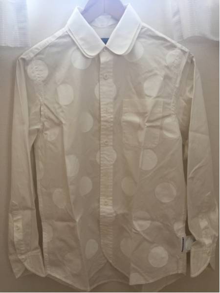 CHICKENNOT チキンノット シャツ S ドットWHT＆WHT