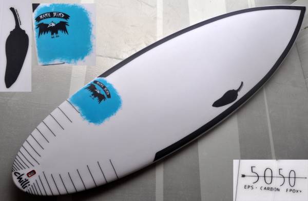 チリ chilli サーフボード ショート 5.10 eps ショートボードの人気