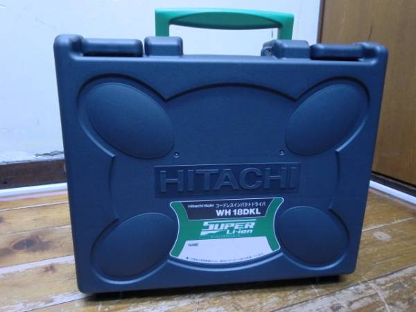 【未使用】日立 インパクトドライバ WH18DKL 2LSCK(L)