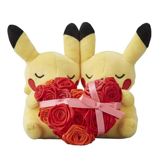 日本通販サイト マンスリーペアピカチュウ ぬいぐるみ 2月 ポケモン