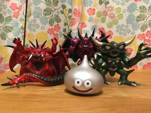 ドラゴンクエスト ソフビモンスター 4体セット【中古】 おもちゃ