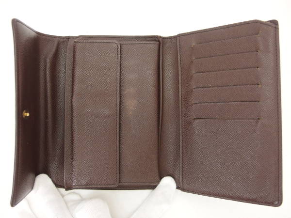 1円ヴィトン ダミエ ポルト トレゾー・エテュイ パピエ財布BO213