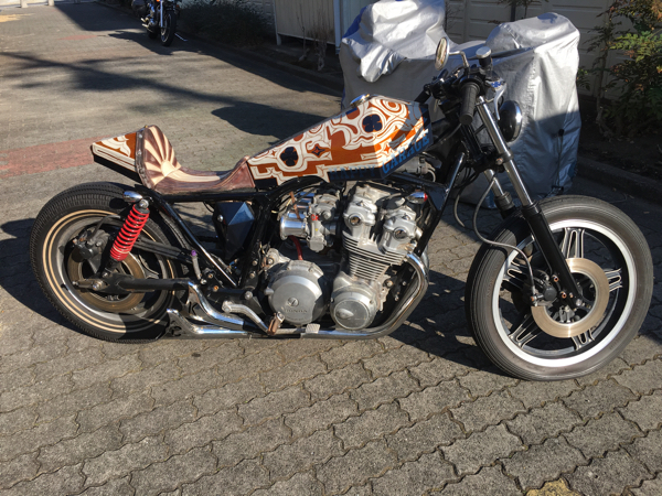 Cb750エクスクルーシブ フルカスタム 映画 赤い季節 Cb750f Crキャブレ ター エンジン実働 バリバリ伝説 中村達也 401cc 750cc 売買されたオークション情報 Yahooの商品情報をアーカイブ公開 オークファン Aucfan Com