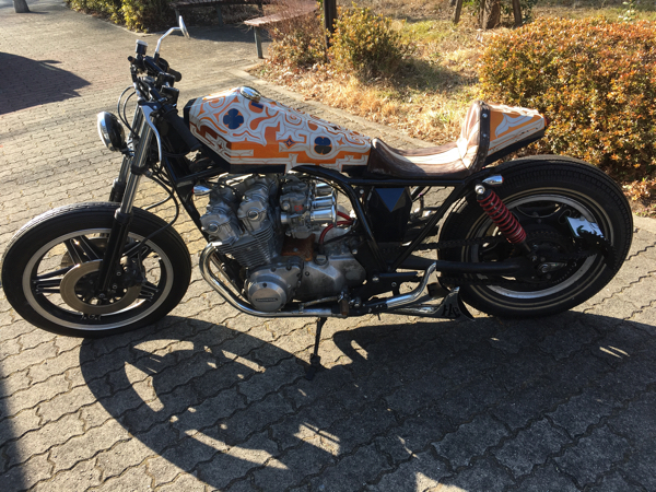 Cb750エクスクルーシブ フルカスタム 映画 赤い季節 Cb750f Crキャブレ ター エンジン実働 バリバリ伝説 中村達也 401cc 750cc 売買されたオークション情報 Yahooの商品情報をアーカイブ公開 オークファン Aucfan Com