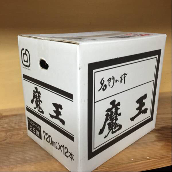 魔王　焼酎　プレミアム　720ml×12本 プレミアム焼酎魔王720ml12本セット 新品未開封 飲料 焼酎 【公式通販】