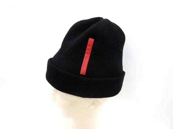 PRADAグレー ビーニー プラダ PRADA ビーニー ニット帽 ユニセックス 数量限定価格!! (M