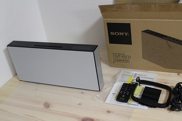 ☆SONY マルチコネクトコンポ CMT-X5CD ホワイト☆