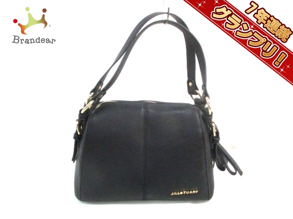 ジルスチュアート ショルダーバッグ 黒 レザー JILL STUART JILL