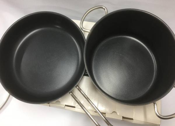 未使用品】ドイツ製 SBS クーヘンクローネ 両手鍋 フライパン 2個セット