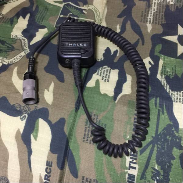 タレス　THALES 実物　ハンドマイク　中古 実物 thales ハンドマイク ジャンク - ハンドマイク THALES 官給品 中古 LV