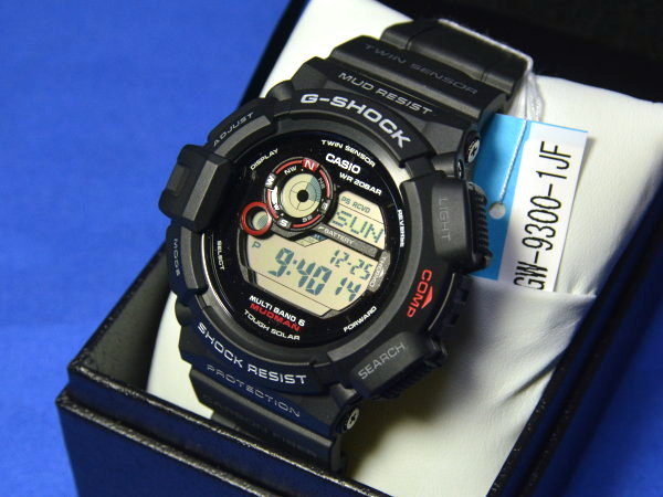 CASIO G-SHOCK マッドマン 世界6局電波対応ソーラー GW-9300-1JF