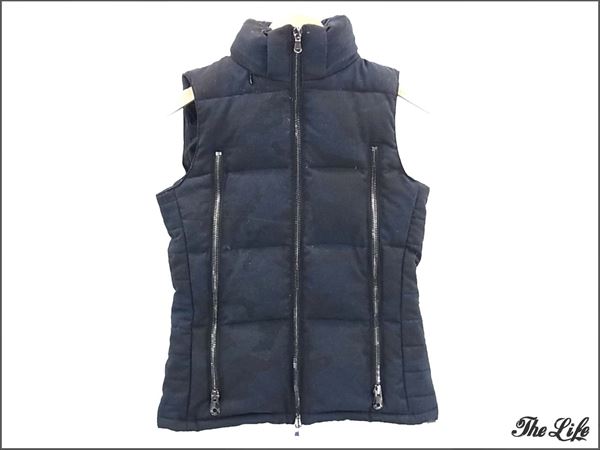 【1円~】junhashimoto 1041520031　3WAY DOWN VEST ベスト3 紺