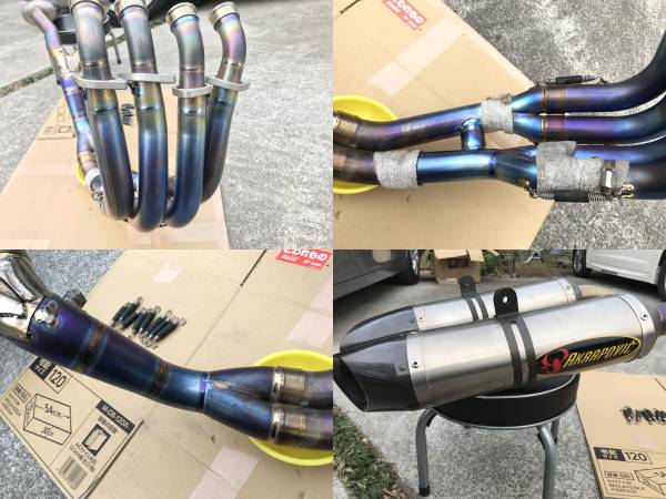 おまけ付】YZF-R1 04-06 アクラポビッチ チタン フルエキ RN13(5VY