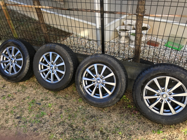 205/65r15 ステップワゴン RG1等 スタッドレスホイール4本セット