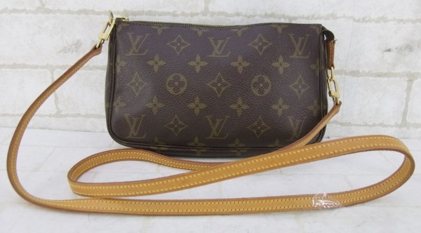 LOUIS VUITTON ルイヴィトン モノグラム ポシェット ブラウン *70942