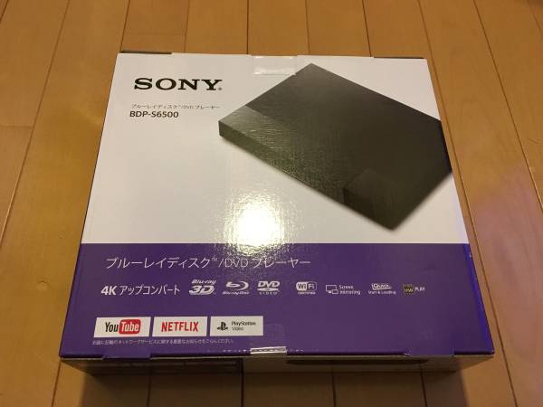 SONY BDP-S6500 美品 SONY 美品 ブルーレイディスク⁄4Kアップ