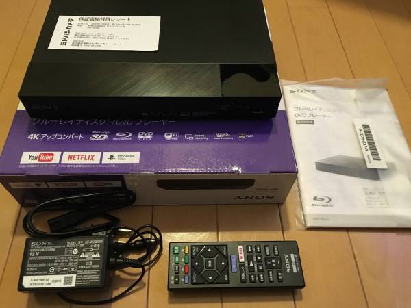 SONY BDP-S6500 美品 SONY 美品 ブルーレイディスク⁄4Kアップ