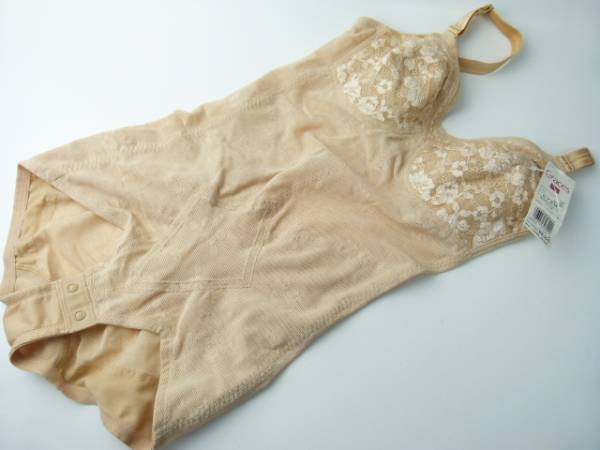 ○ワコール Wing 補正 ボディスーツ C75M ベージュ○