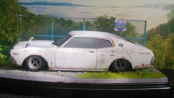 ローレル ジオラマ完成品クリアケース入り