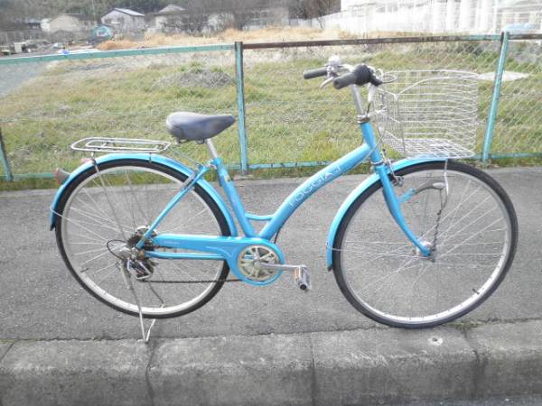27インチ 6段変速 ringo様専用』中古自転車 オートライト 6段変速D660 