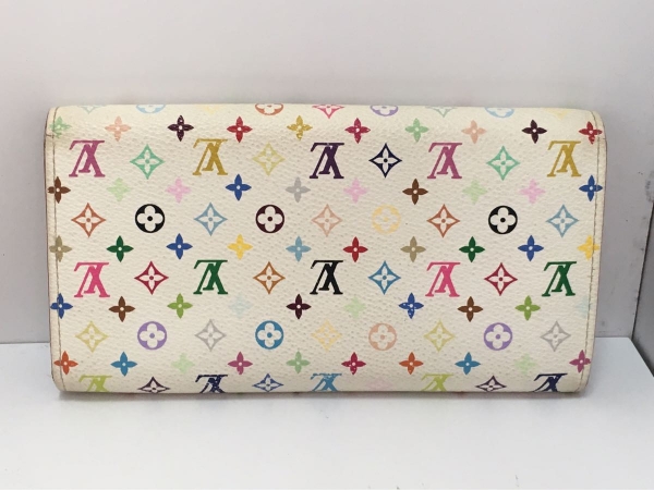 ルイヴィトン 長財布 マルチカラー 10.5x19x2 M60004 ブロン