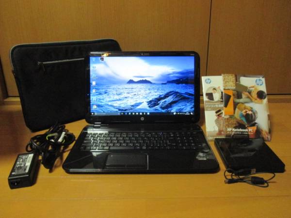 HP 15-b104TU i5/4G/500GB+SSD32GB/win10/純正バッグ他