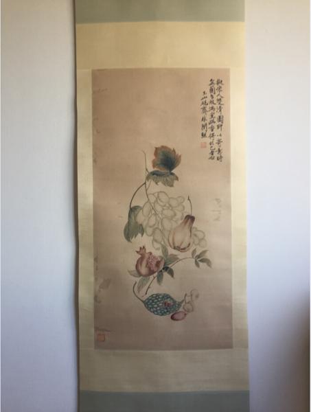 古】中国美術・于非闇・肉筆保証・紙本・唐物・掛軸 【公式通販】
